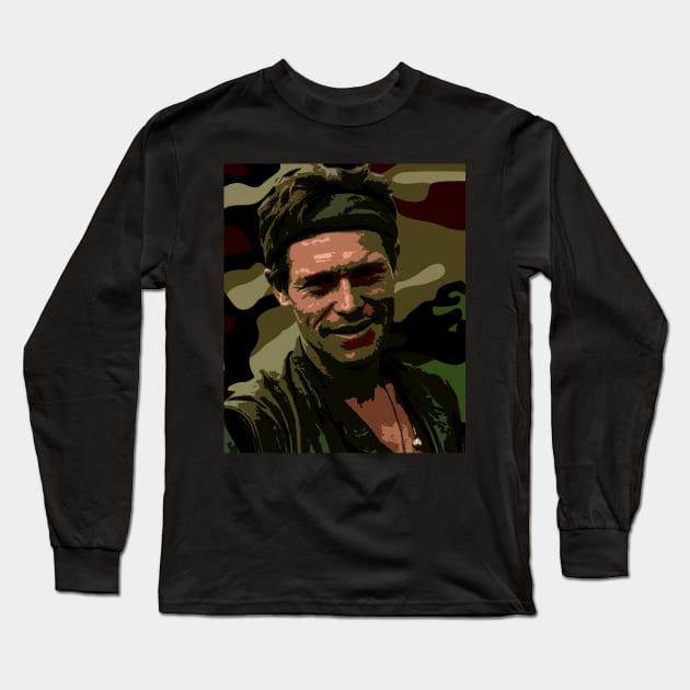 willem dafoe Long Sleeve T-Shirt by oryan80